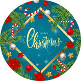 Lofaris Five Pointed Star Tree Circle Merry Chrismas Backdrop